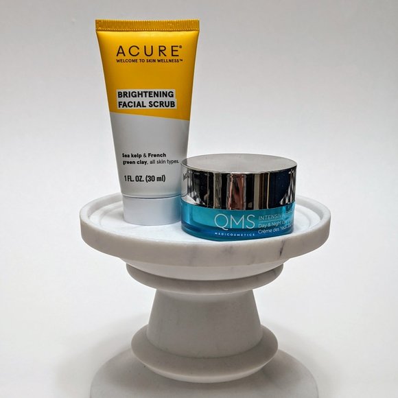 Other - QMS + ACURE 👀 Eye Cream & Facial Scrub bundle